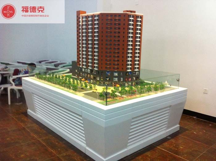 涿州富泽源房地产沙盘模型项目